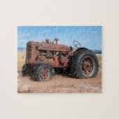 Oude tractor legpuzzel (Horizontaal)