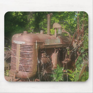 oude tractor mousepad muismat