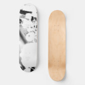 Oude Tractor - negatief Skateboard (Voorkant)