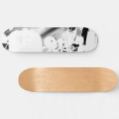 Oude Tractor - negatief Skateboard (Horizontaal)