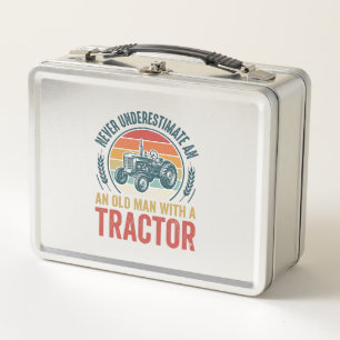Oude Tractor Oude Man Citaat Shirt Ontwerp_1