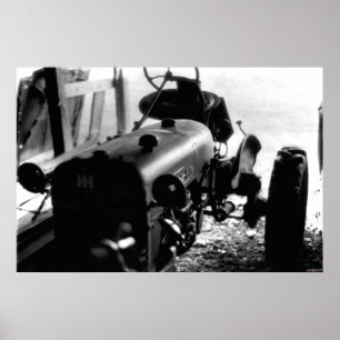 Oude Tractor Poster