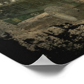 Oude tractor poster (Hoek)