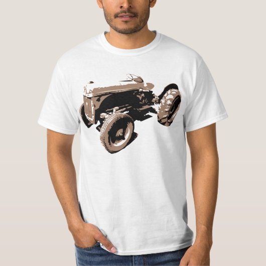 Oude tractor t-shirt (Voorkant)
