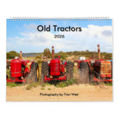 Oude tractoren 2026 Kalender (Hoes)