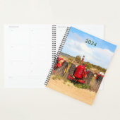 Oude tractoren boerderij machinesjaarplanner 2024 planner (Display)