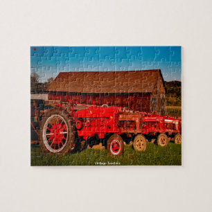 Oude Tractoren Legpuzzel