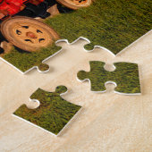 Oude tractoren. legpuzzel (Zijkant)