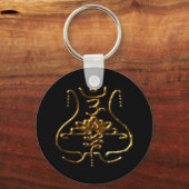 oude traditionele boeddhistische symboliek sleutelhanger (Voorkant)