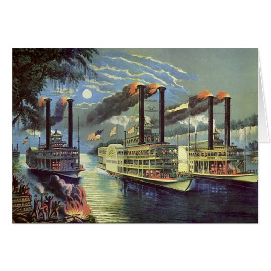 Oude transport- en reisschepen Stoomschepen (Voorkant Horizontaal)