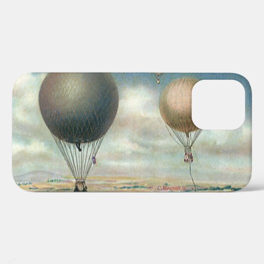 Oude transport Heet Lucht Ballonnen, Luchtballon Case-Mate iPhone Case (Achterkant (horizontaal))