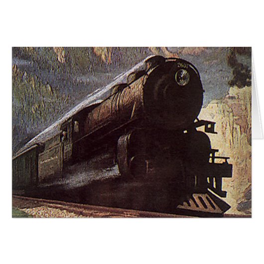 Oude Transportmiddelen, Bergtrein Reizen (Voorkant Horizontaal)