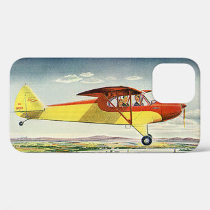 Oude transportvliegtuigen boven landbouwvelden Case-Mate iPhone case