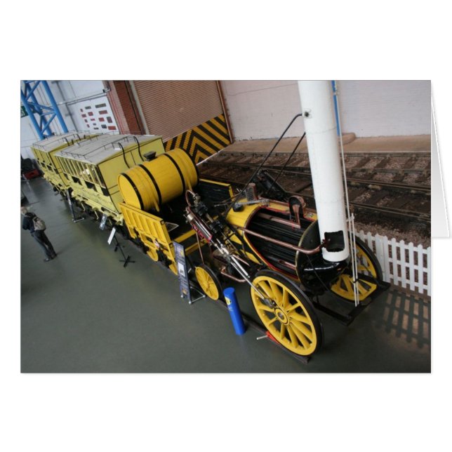 Oude trein (Voorkant Horizontaal)