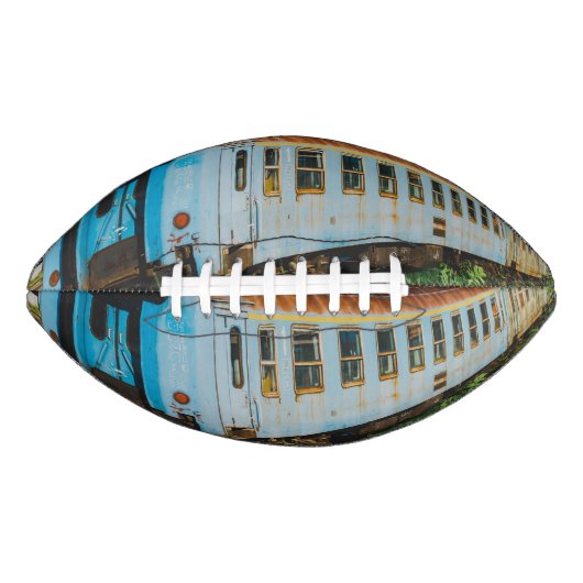 Oude trein american football (Voorkant)