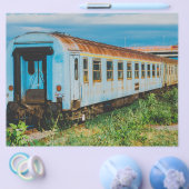 Oude trein flyer (Enkel)