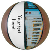 Oude trein mini basketbal (Verticaal)