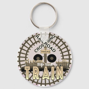 Oude Trein  Sleutelhanger