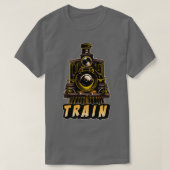 Oude trein t-shirt (Design voorkant)