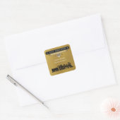 Oude Treinlocomotief Stoomfeest Sticker (Envelop)