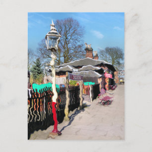 OUDE TREINSTATION BRIEFKAART