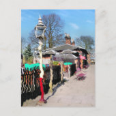 OUDE TREINSTATION BRIEFKAART (Voorkant)