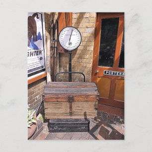 OUDE TREINSTATION BRIEFKAART