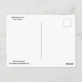 Oude treinstation briefkaart (Achterkant)