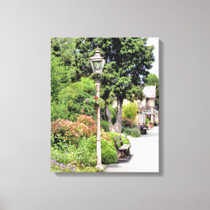 OUDE TREINSTATION CANVAS AFDRUK