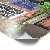 OUDE TREINSTATION FOTO AFDRUK (Hoek)