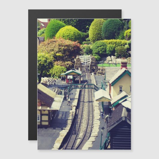 Oude treinstation fotoprint (Voorkant / Achterkant)