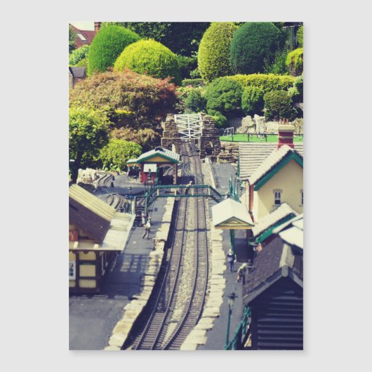 Oude treinstation fotoprint (Voorkant)
