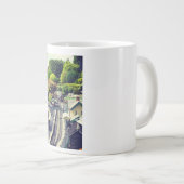 Oude treinstation fotoprint grote koffiekop (Voorkant rechts)