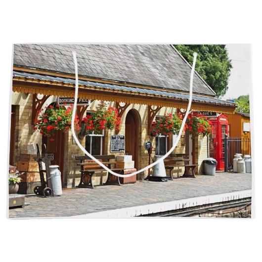 OUDE TREINSTATION GROOT CADEAUZAKJE (Voorkant)