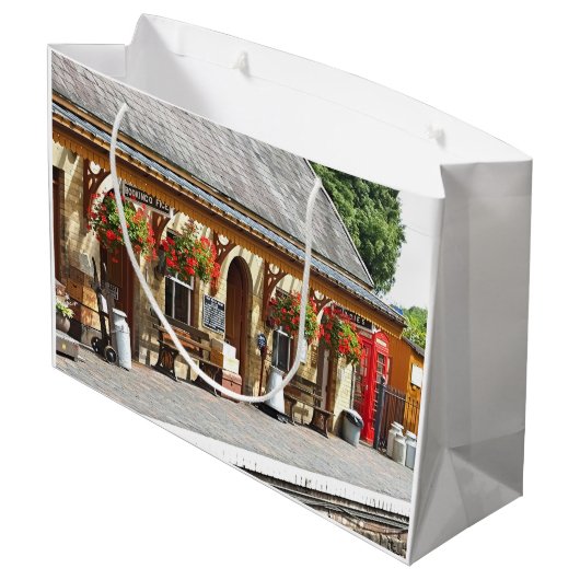 OUDE TREINSTATION GROOT CADEAUZAKJE (Achterkant Gekanteld)