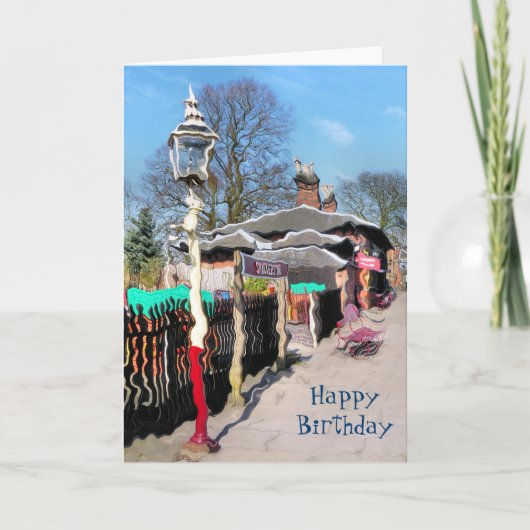 OUDE TREINSTATION KAART (Voorkant)