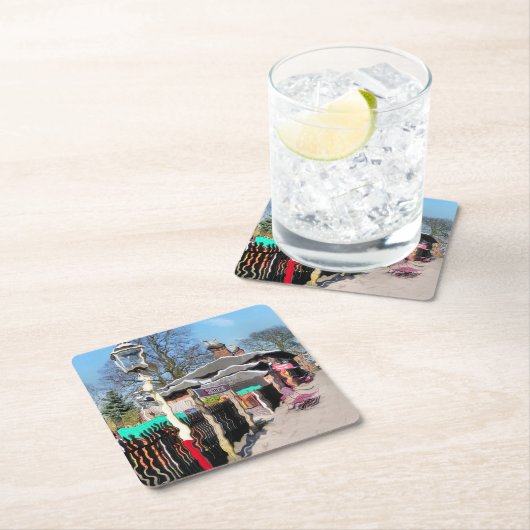 OUDE TREINSTATION KARTONNEN ONDERZETTERS (Insitu)