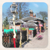 OUDE TREINSTATION KARTONNEN ONDERZETTERS (Voorkant)