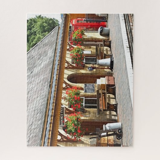 OUDE TREINSTATION LEGPUZZEL (Verticaal)