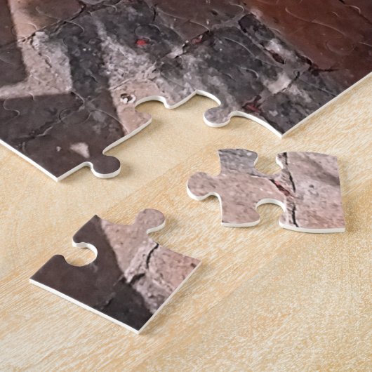 OUDE TREINSTATION LEGPUZZEL (Zijkant)