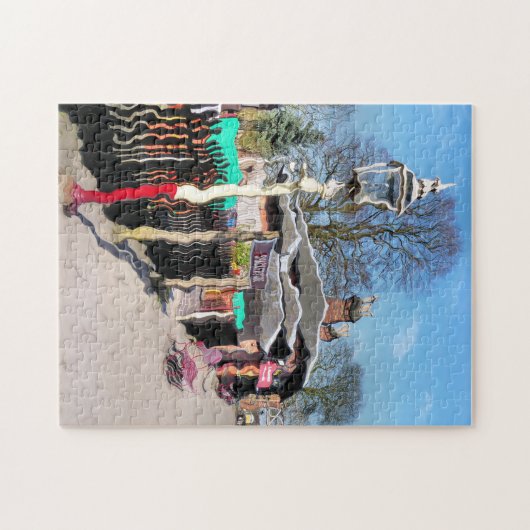 OUDE TREINSTATION LEGPUZZEL (Horizontaal)