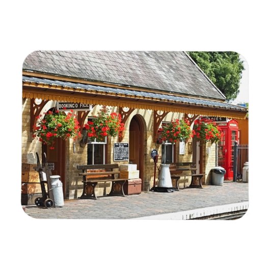 OUDE TREINSTATION MAGNEET (Horizontaal)