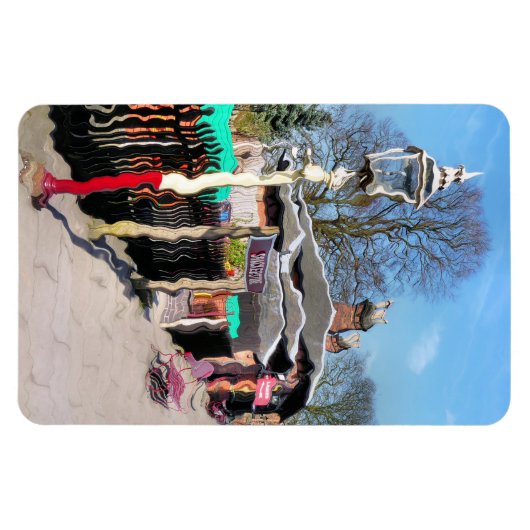 OUDE TREINSTATION MAGNEET (Horizontaal)