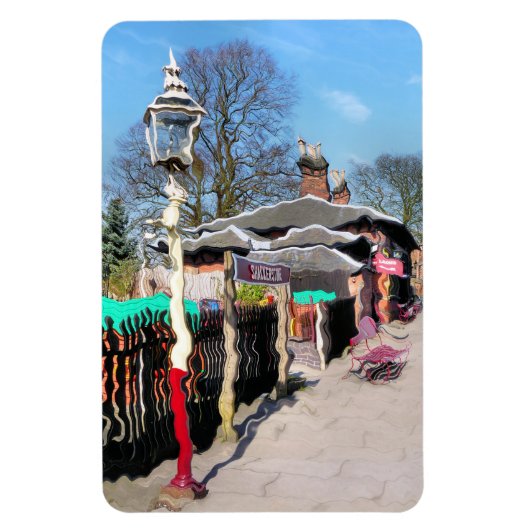 OUDE TREINSTATION MAGNEET (Verticaal)