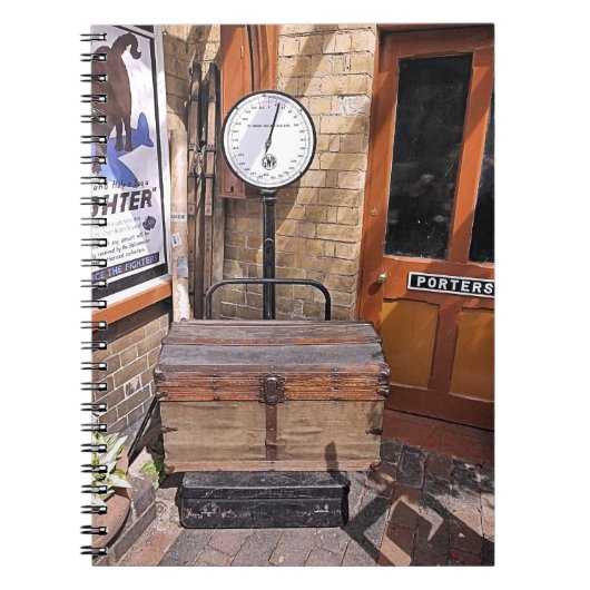 OUDE TREINSTATION NOTITIEBOEK (Voorkant)