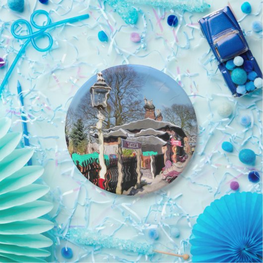 OUDE TREINSTATION PAPIEREN BORDJE (Feest)