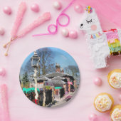 OUDE TREINSTATION PAPIEREN BORDJE (Feest)