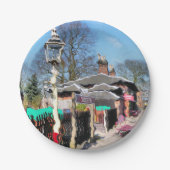 OUDE TREINSTATION PAPIEREN BORDJE (Voorkant)