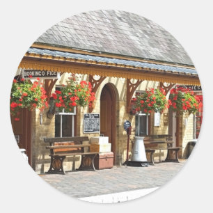 OUDE TREINSTATION RONDE STICKER