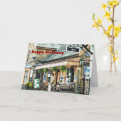 OUDE TREINSTATION UK KAART (Gele Bloem)